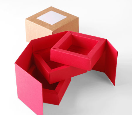 Original Caja Regalo en Forma de Joyero de Tres Pisos