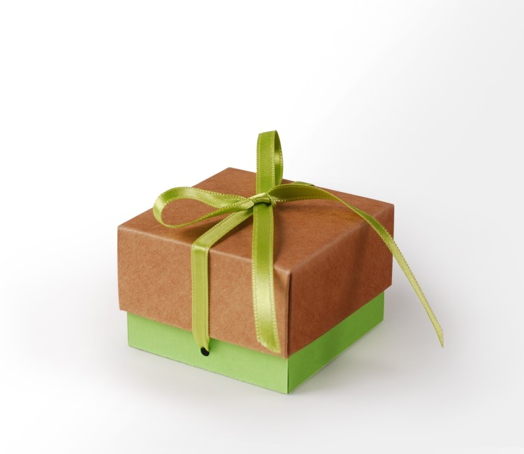 Pretty Gift Box with Lid and Decorative Bow