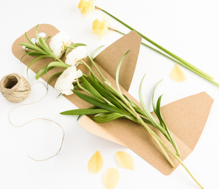Caja para Flores y Rosas ¡Sin Pedido Mínimo!