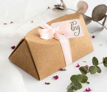 Original Box for Wedding Favours or Invitations
