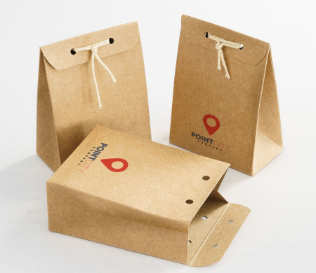 Bolsita para Regalos de Cartón, Bombones y Caramelos