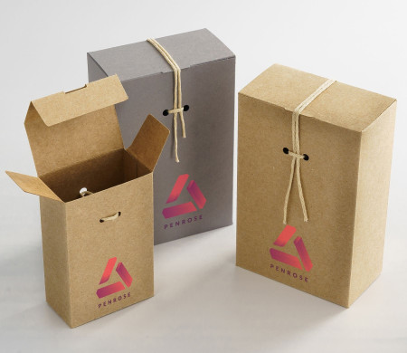 Boîte Cadeau en Carton avec Fermeture Originale