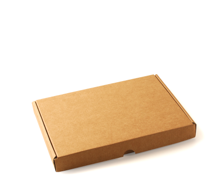 Caja plana para envío postal