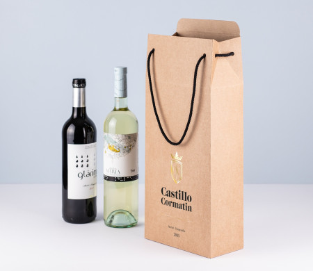 Cardboard Box for a Bottle