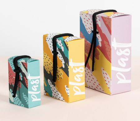 Boîte Cadeau en Carton avec Fermeture Originale