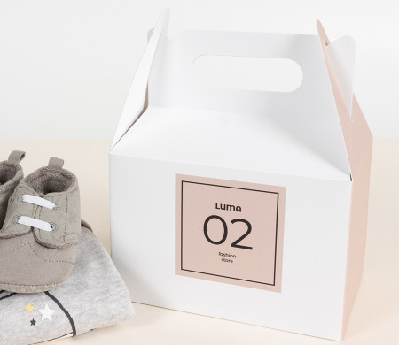 Boîte Pique-Nique en Carton pour Cadeaux
