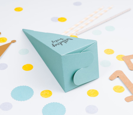 Boîte Cornet pour Fêtes