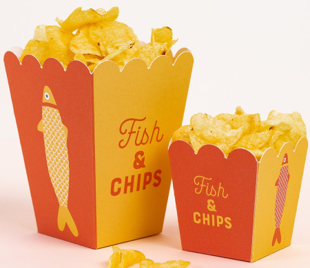 Boîte à pop-corn pour fêtes et évènements