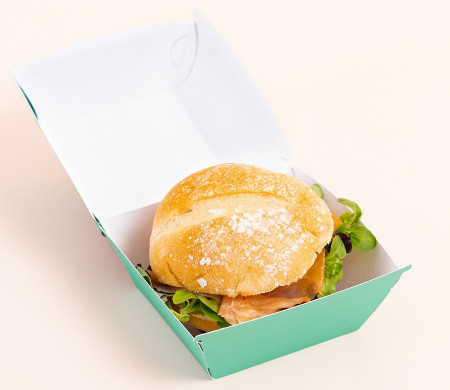 Caja Para Hamburguesas
