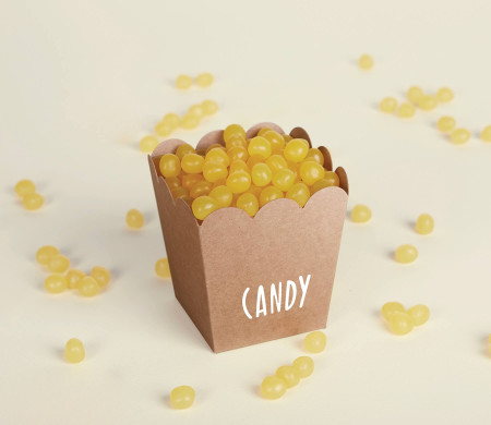 Popcorn-Schachtel für Feiern und Veranstaltungen