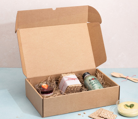 Caja automontable sin cinta | Caja de envíos ecommerce