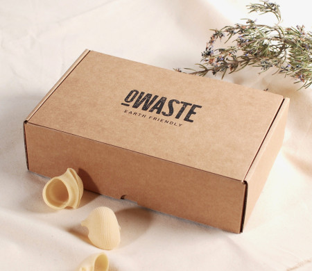 Boîte d’expédition auto-montable sans scotch | Microcannelure