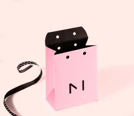Sac en carton pour bonbons et chocolats