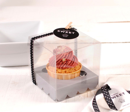 Clear Box for a Single Cupcake