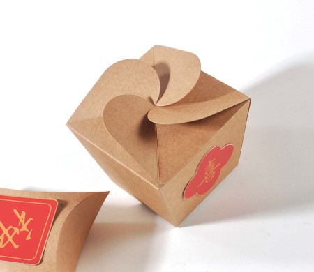 Caja con cierre original para comida rápida Caja con cierre original para comida rápida