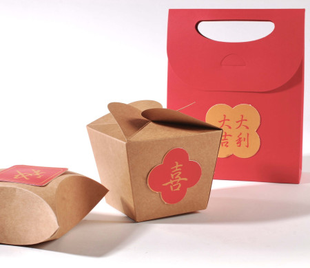 Caja con cierre original para comida rápida Caja con cierre original para comida rápida