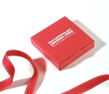 Caja con tapa abatible para...