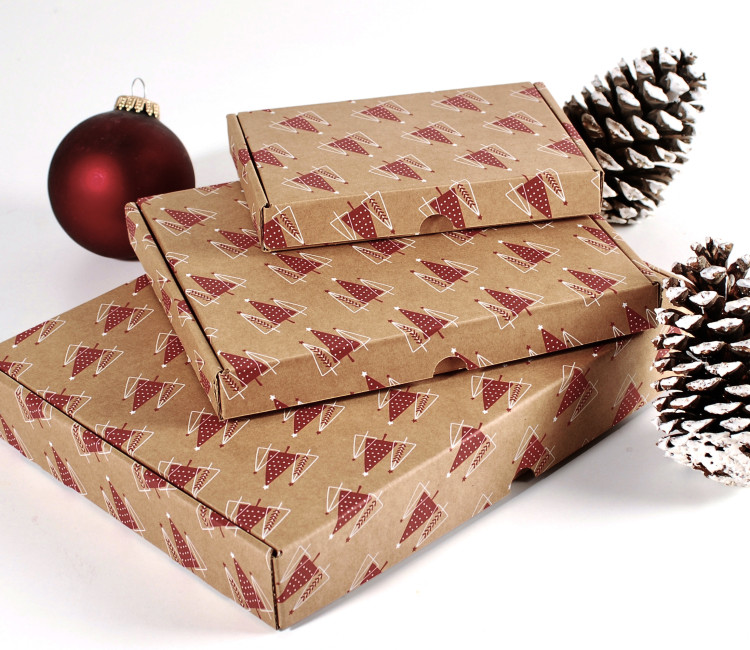 Schachtel für Postversand Xmas Schachtel für Postversand Xmas