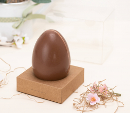 Easter egg box wih ribbon