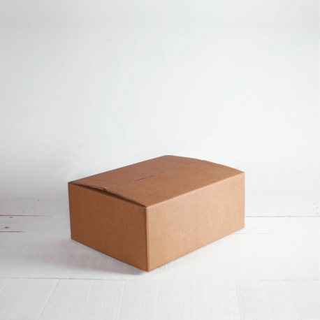 rectangular cardboard box