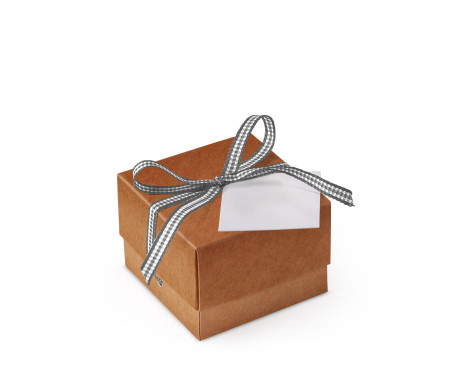 Schöne Geschenkbox mit Deckel und Schleife