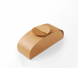Elegant cardboard box for sushi