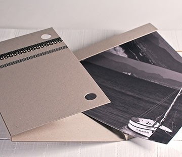 Cardboard folder in A4 format