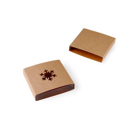 Box for Sweets with an Original Die Cut Figure 