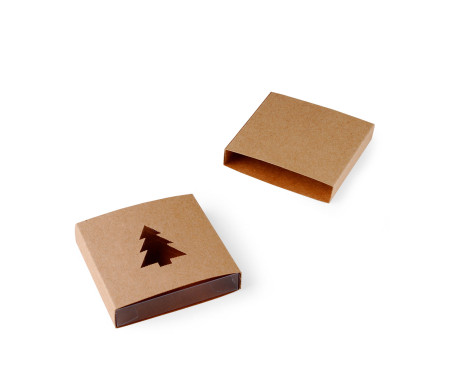 Box for Sweets with an Original Die Cut Figure 