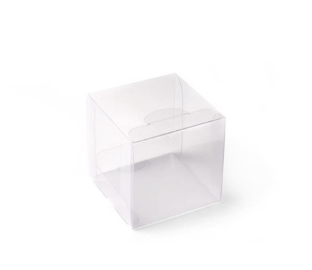 Caja Transparente para Un Cupcake