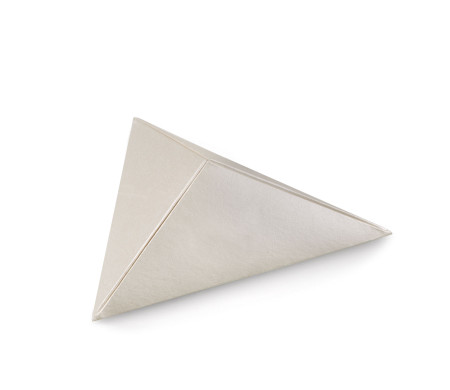 Dreieckige Pappschachtel