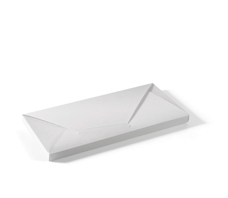 Caja rectangular para una tableta de chocolate
