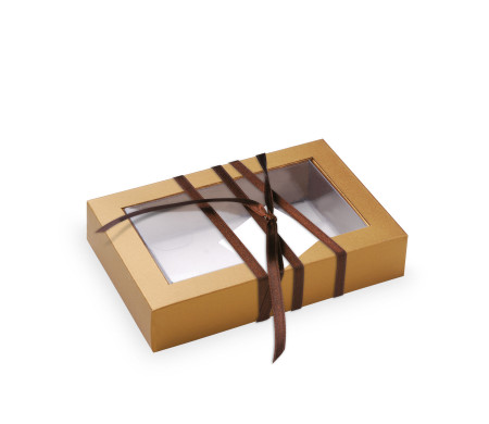 Caja de Plástico Transparente para Bombones