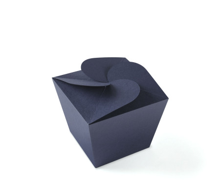 Schachtel für Cremes, originell und in Form einer Blume