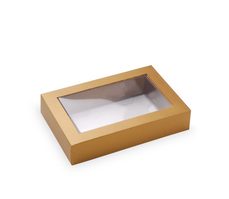 Caja de Plástico Transparente para Bombones