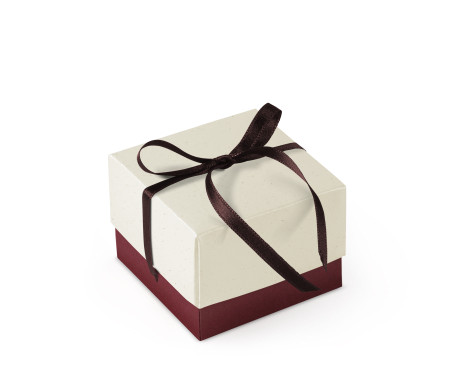 Pretty Gift Box with Lid and Decorative Bow