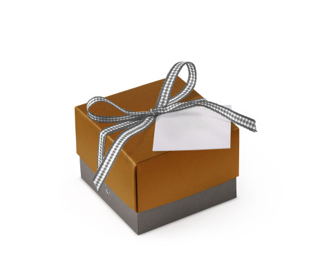 Pretty Gift Box with Lid and Decorative Bow