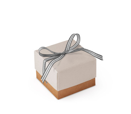 Schöne Geschenkbox mit Deckel und Schleife