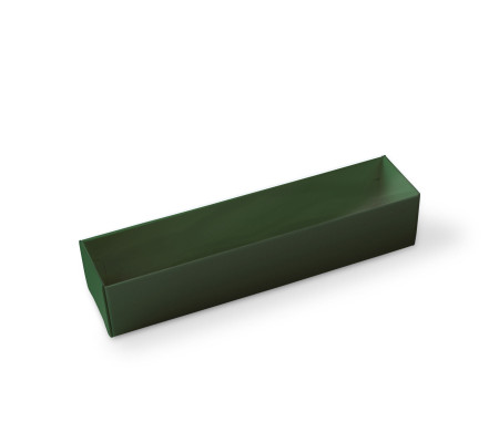 Macaron box with a Clear Plastic Strip