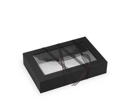 Boîte en Plastique Transparente pour Chocolats et Bonbons