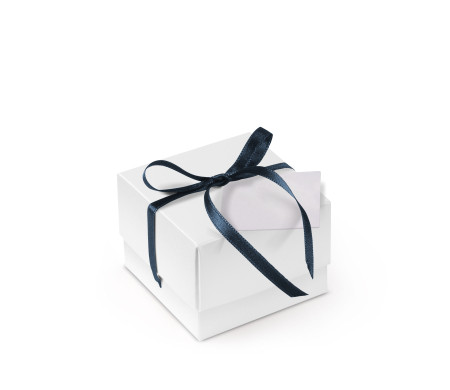 Graziosa Scatola Regalo con Coperchio e Fiocco Decorativo 