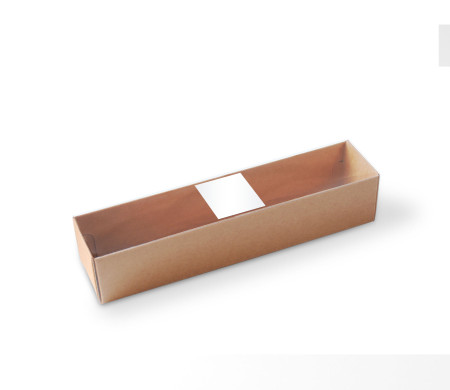 Caja para Macarons con Faja transparente