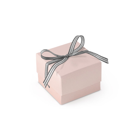 Graziosa Scatola Regalo con Coperchio e Fiocco Decorativo 