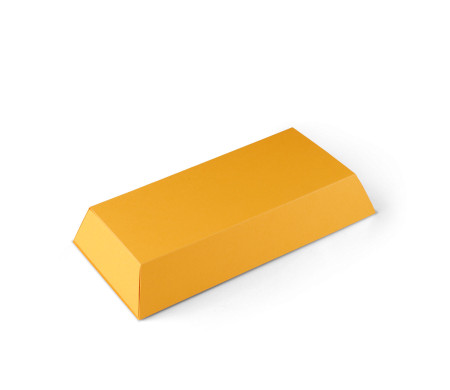 Scatola in Cartone per Bonbon a Forma di Lingotto
