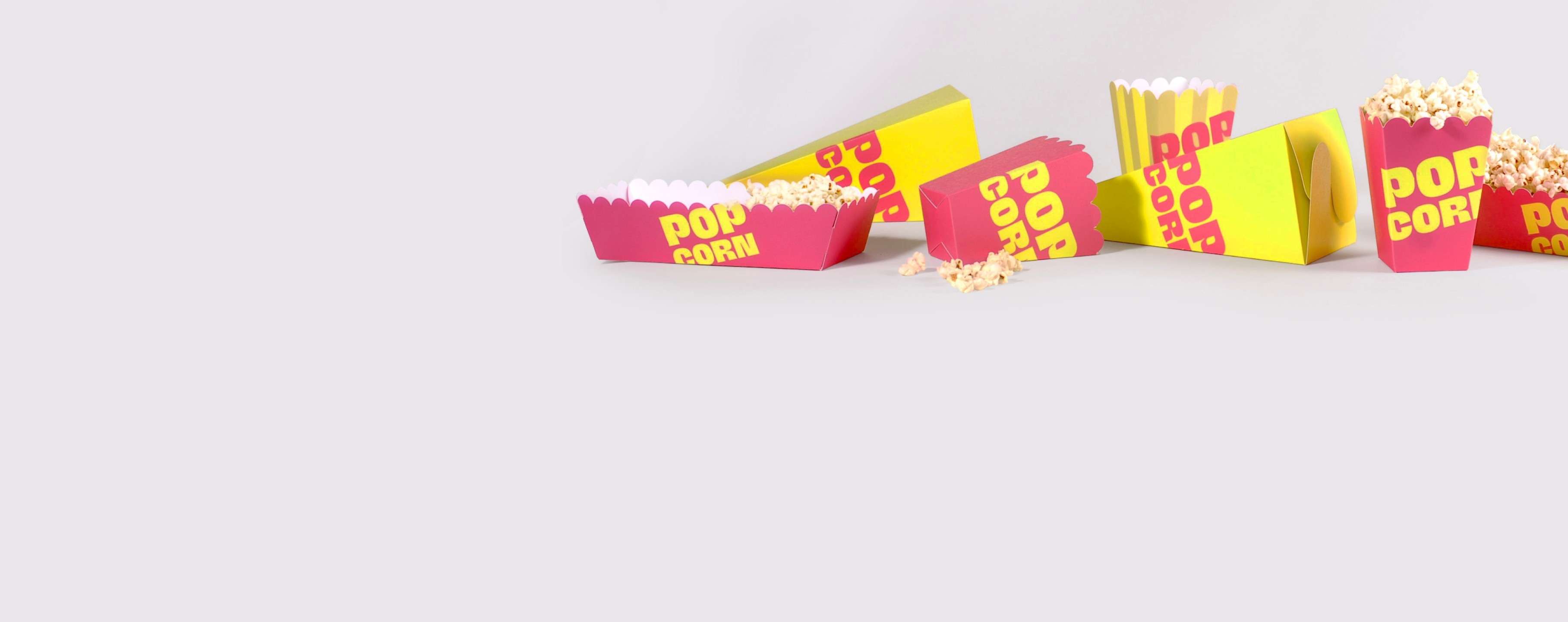 Scatole per pop corn